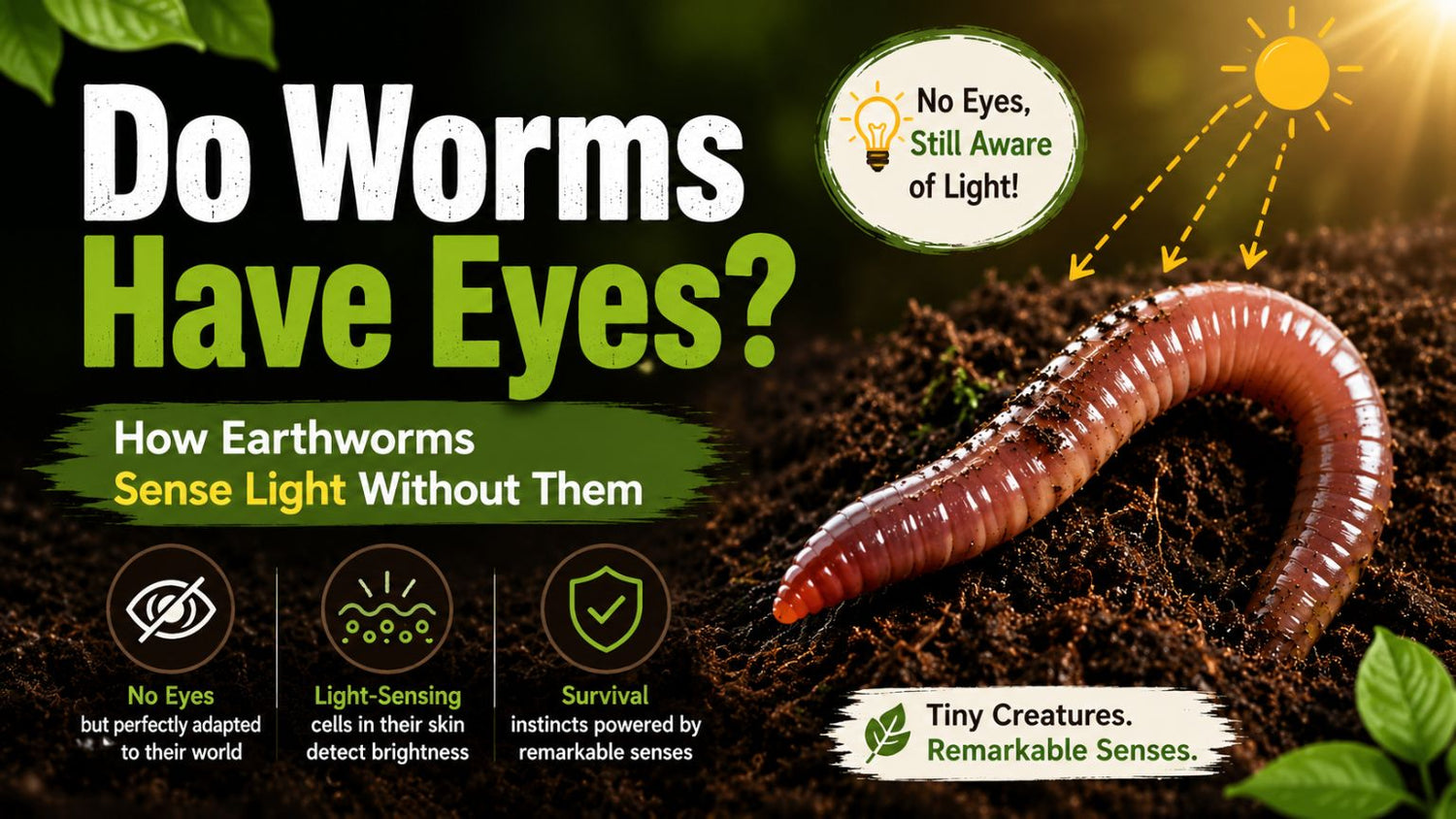 Do Worms Have Eyes