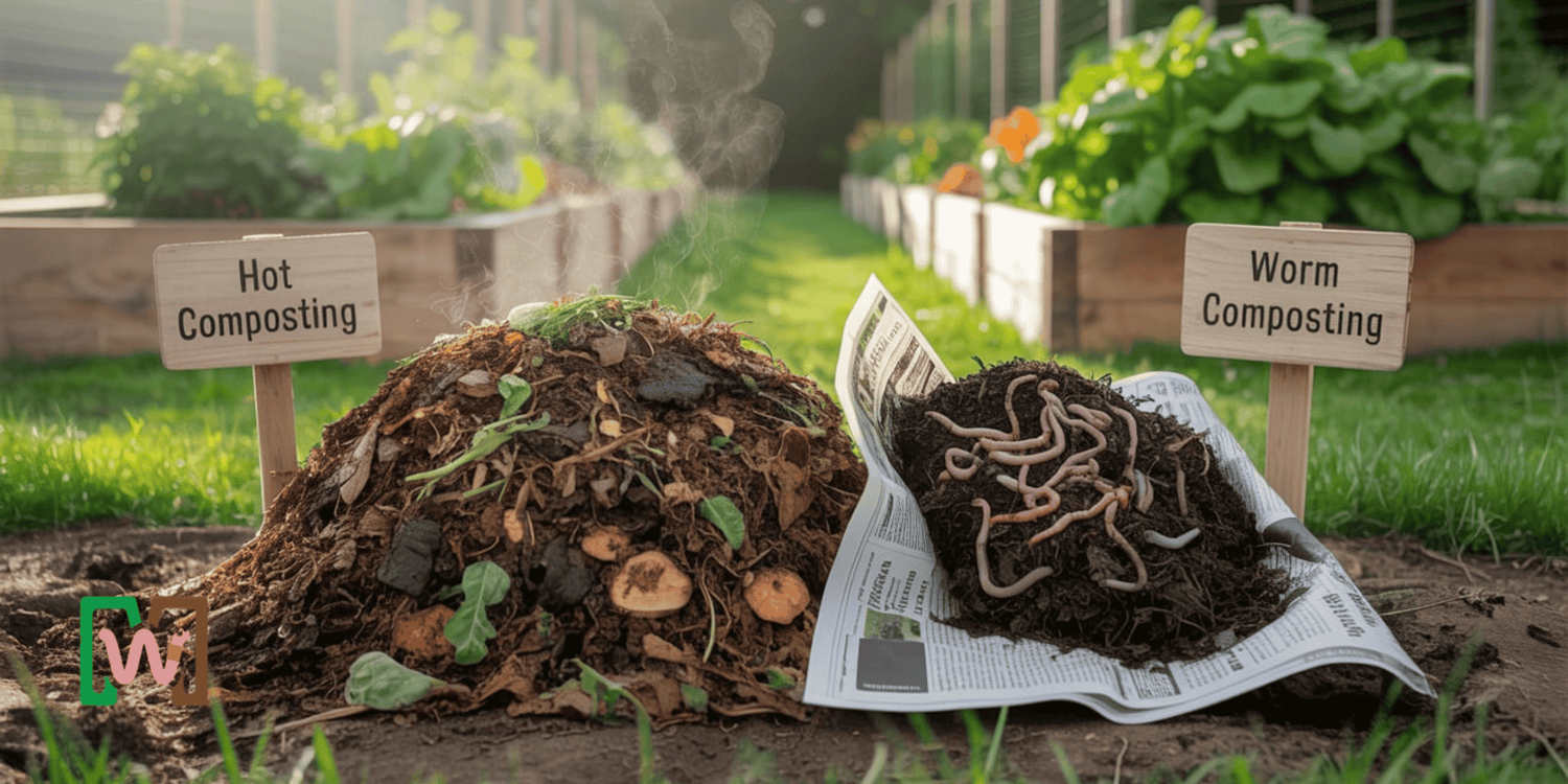 Hot Composting vs Worm Composting: Which One’s Right for Your Garden?