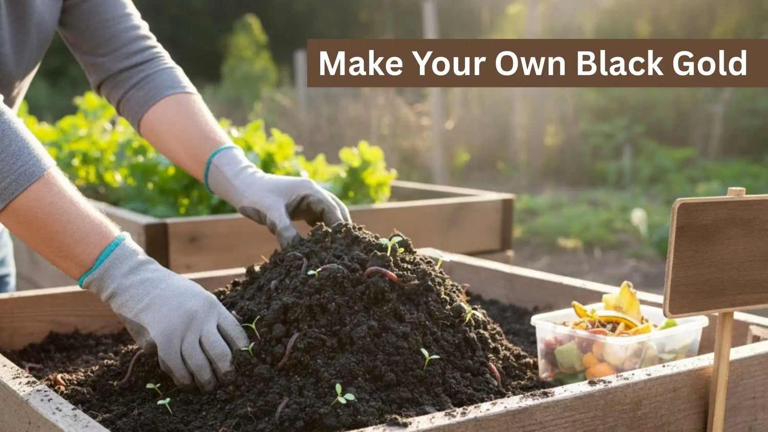 black gold worm castings