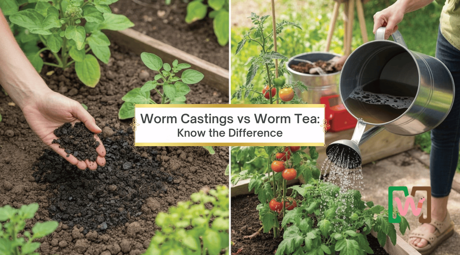 Worm Castings vs Worm Tea: When to Use Each for Best Garden Results