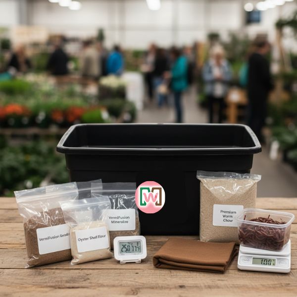 Kit de inicio para contenedor de lombrices