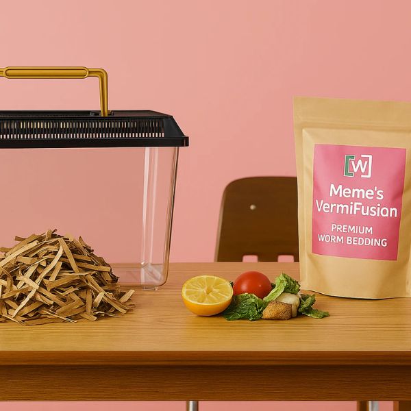 Lombricompostera para docentes: kit de compostaje para el aula con vermifusión