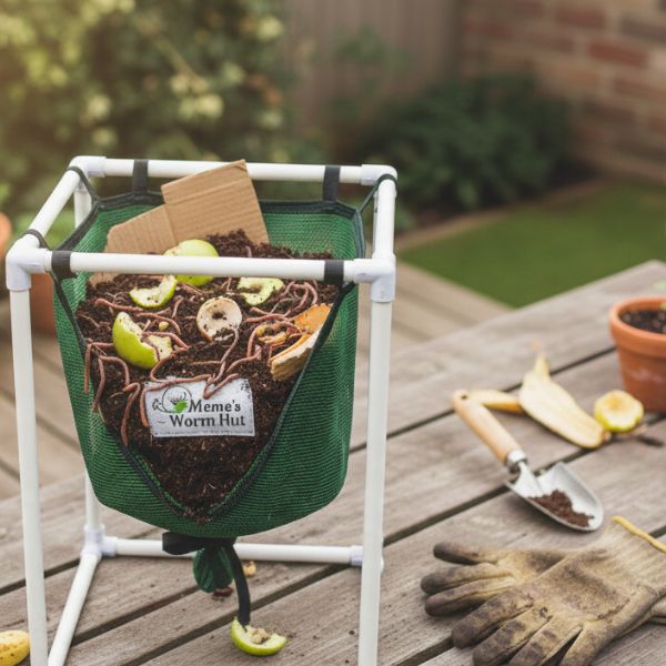 La cabaña de gusanos de Meme