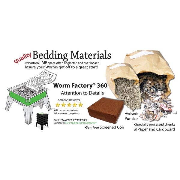 Unidad de 4 bandejas Worm Factory 360