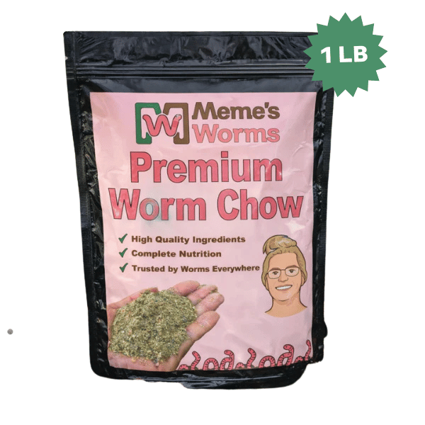 Meme's Premium Worm Chow For Sale