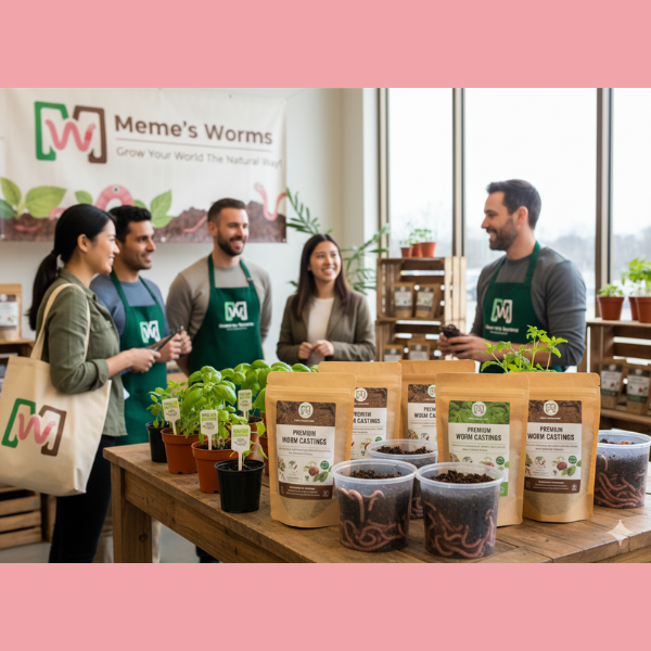 Meme's Worms Farm Tour For Commercial Worm Farming
