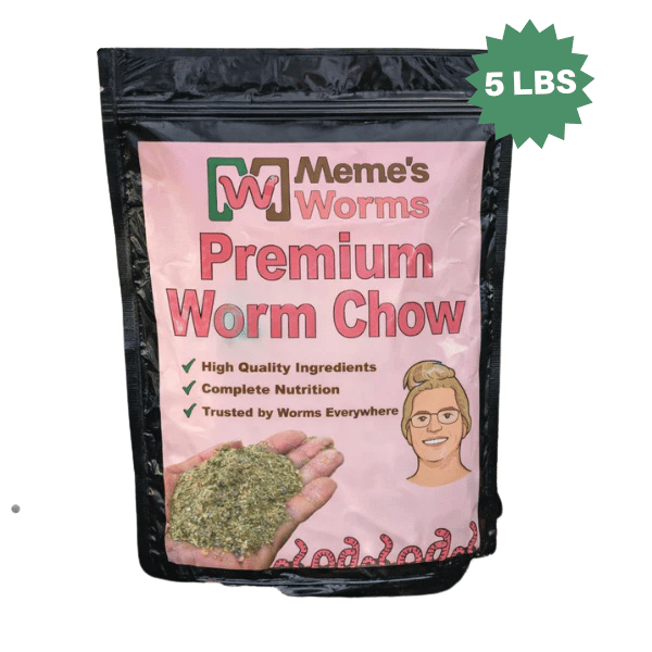 Meme's Premium Worm Chow For Sale