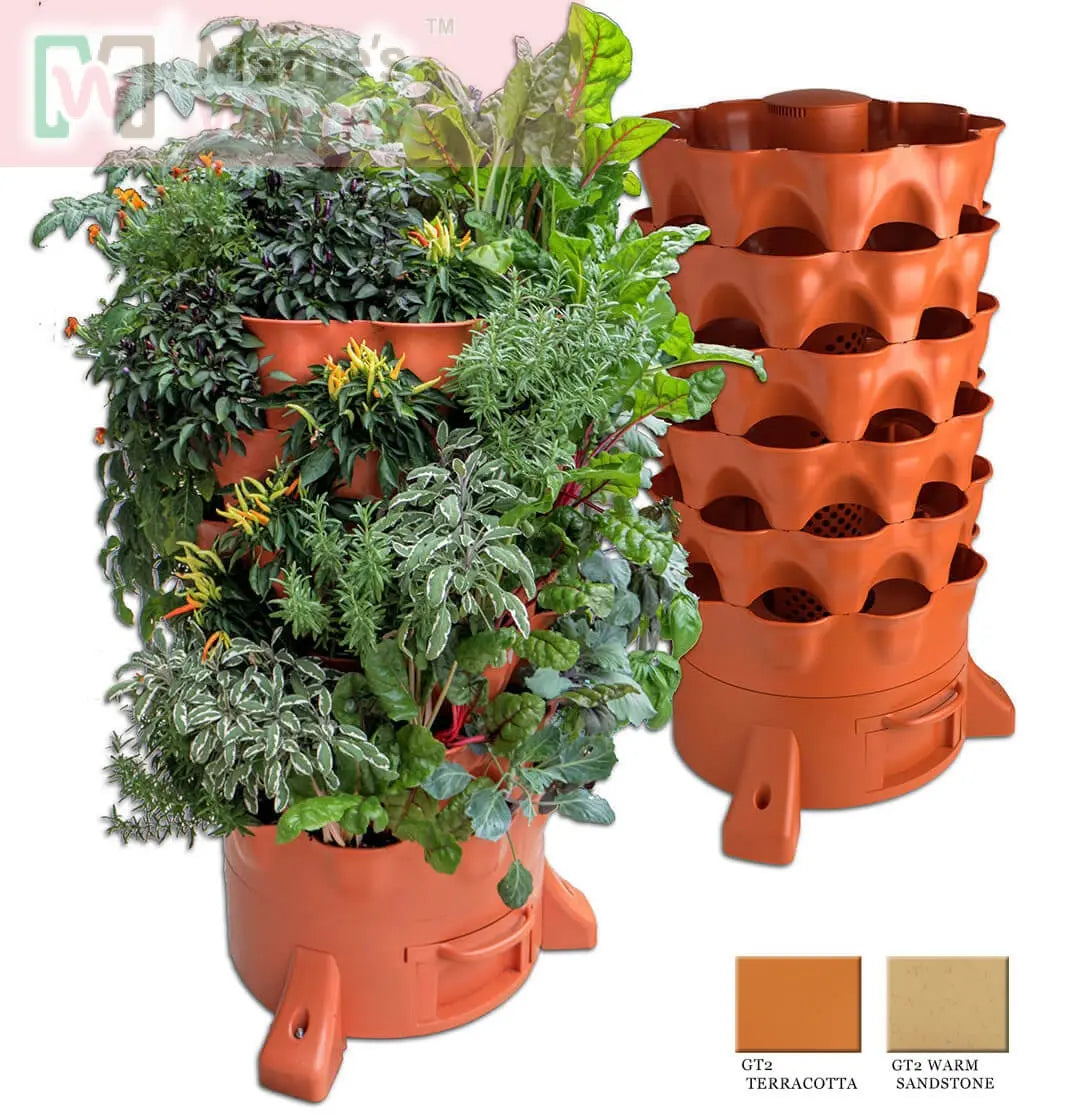 Garden Tower 2™, 50-Plant Composting Vertical Garden Planter (Dropship)