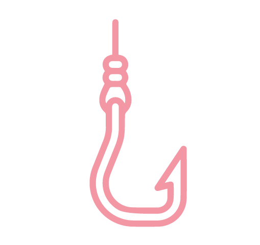 Meme's Icon Hook Pink