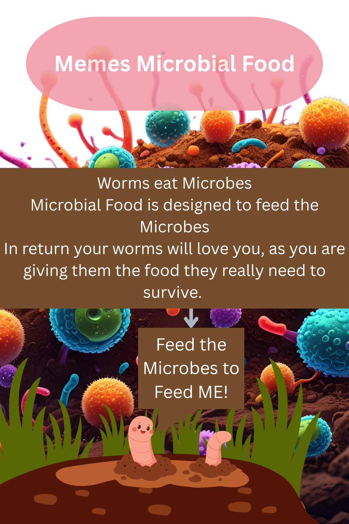 Microbial Compost Food