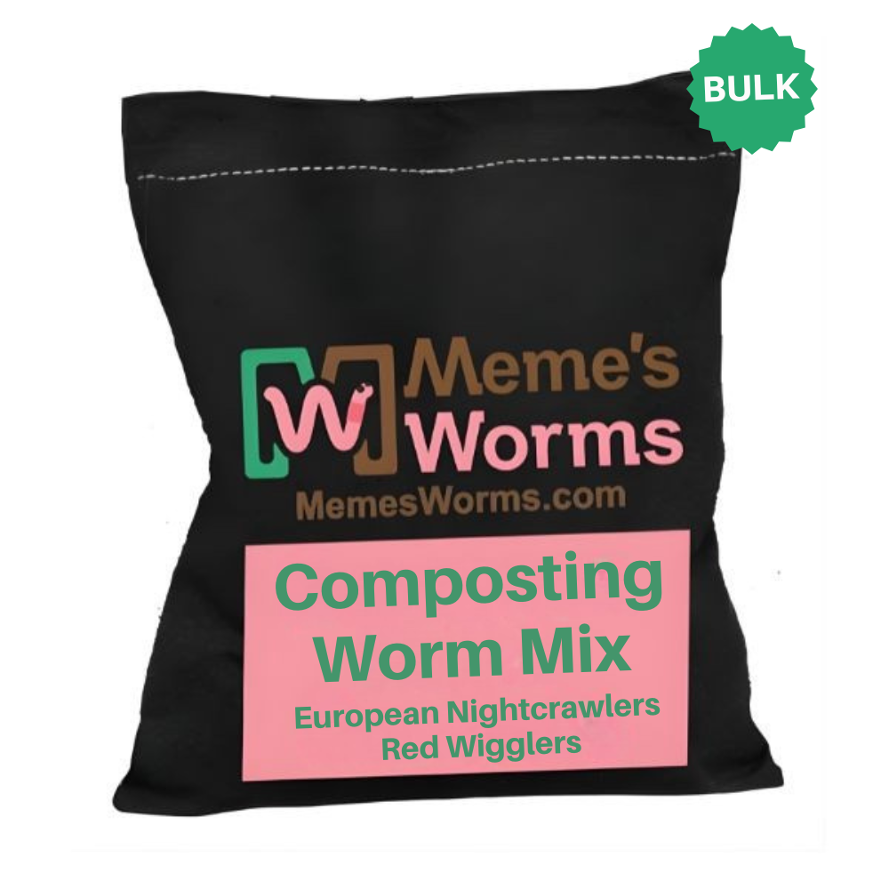 bulk composting worm mix