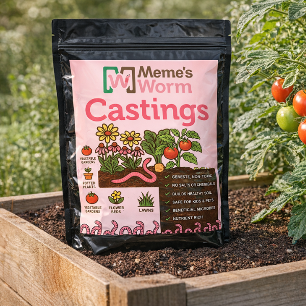 Organic Worm Castings For Sale