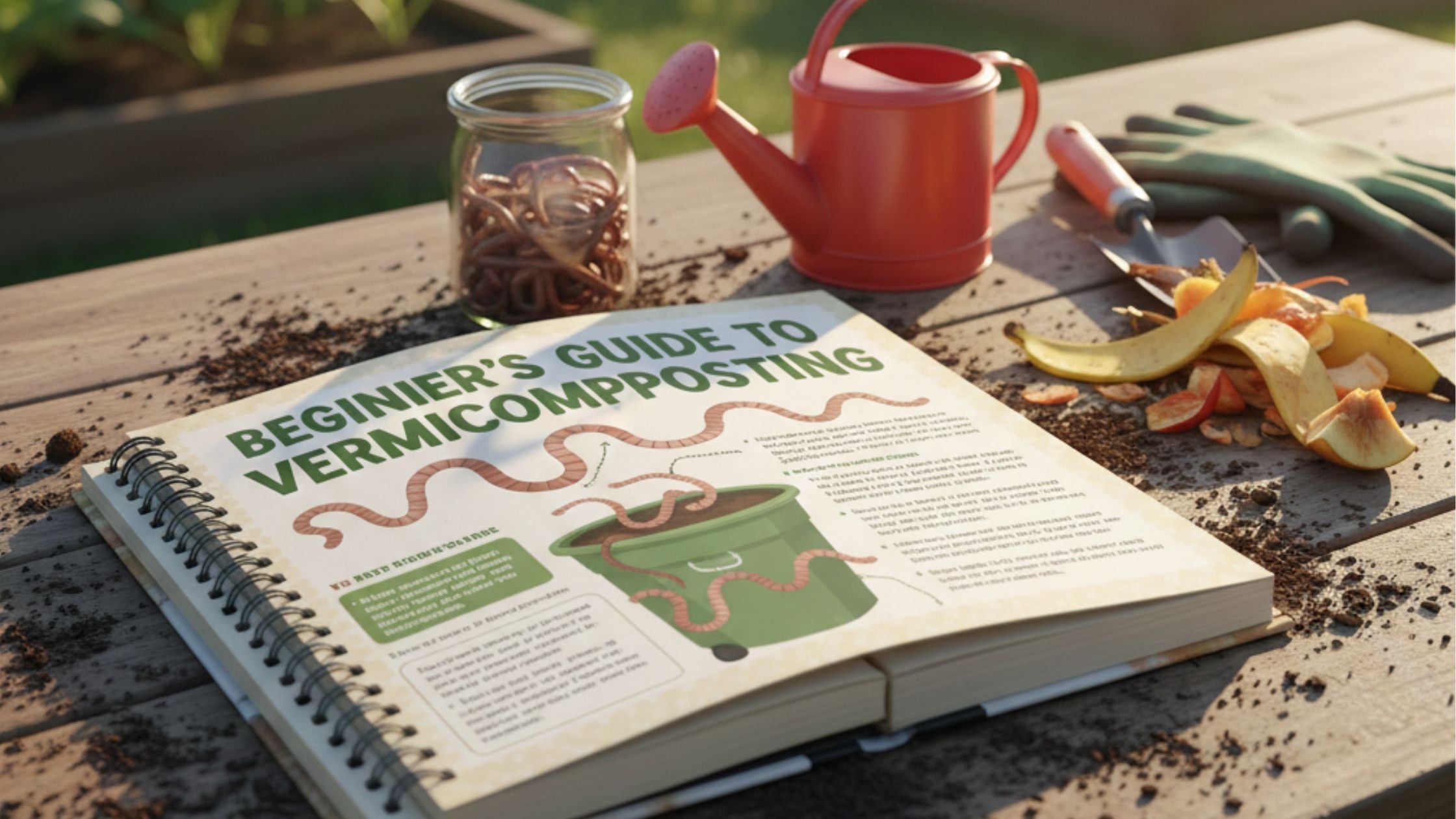 Beginners Guide to Vermicomposting - Get Composting In 4 Easy Steps