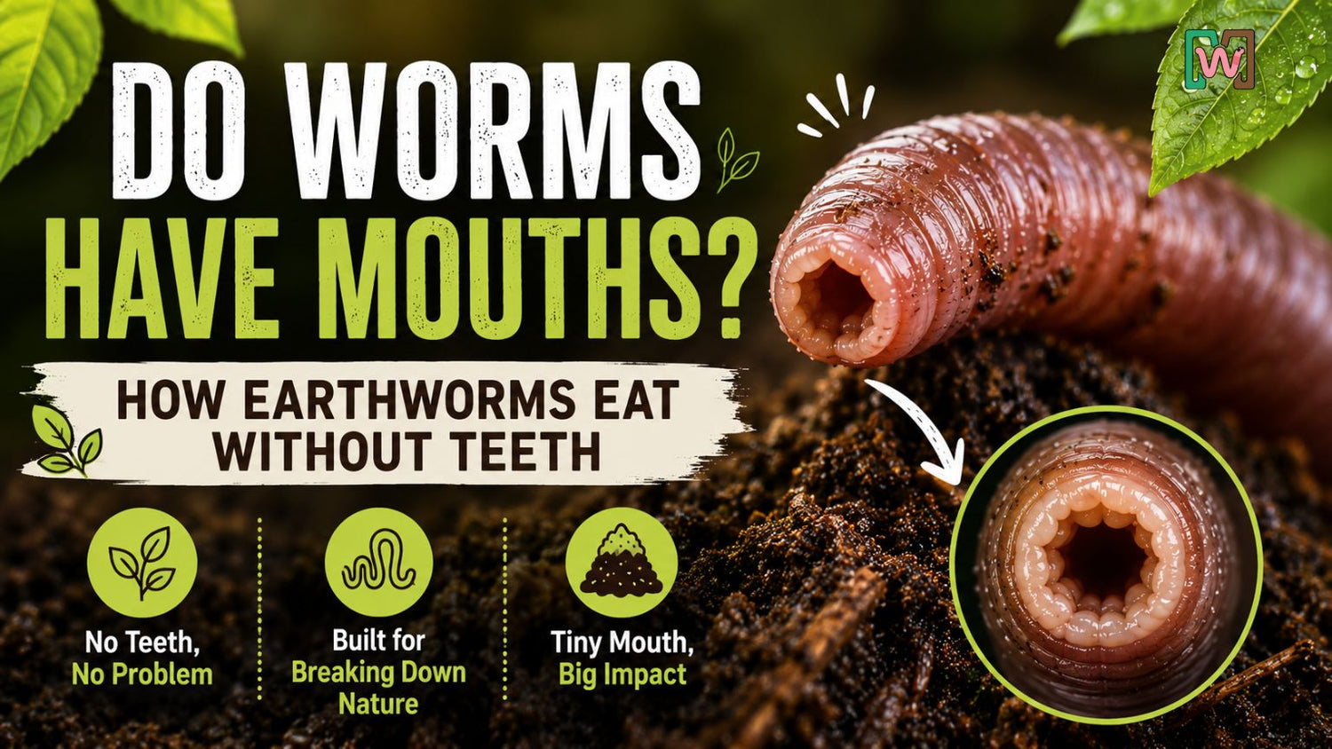 Do Worms Have Mouths