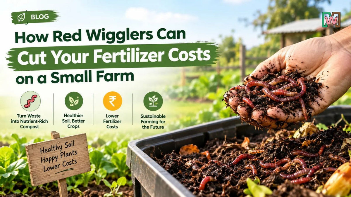How Red Wigglers Can Cut Your Fertilizer Costs on a Small Farm