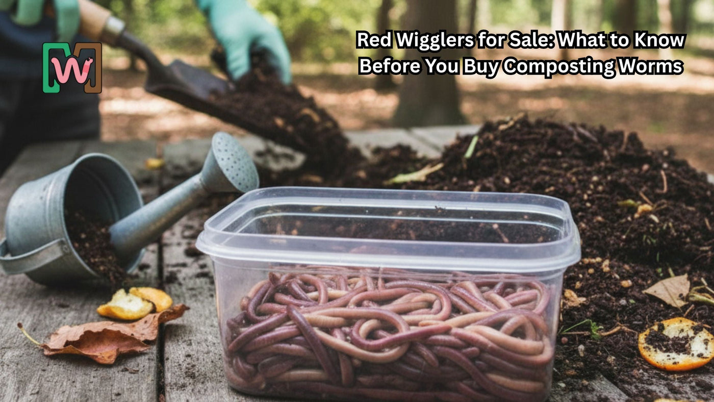 Picture of Red Wigglers for Sale | Buy Composting Worms Online
