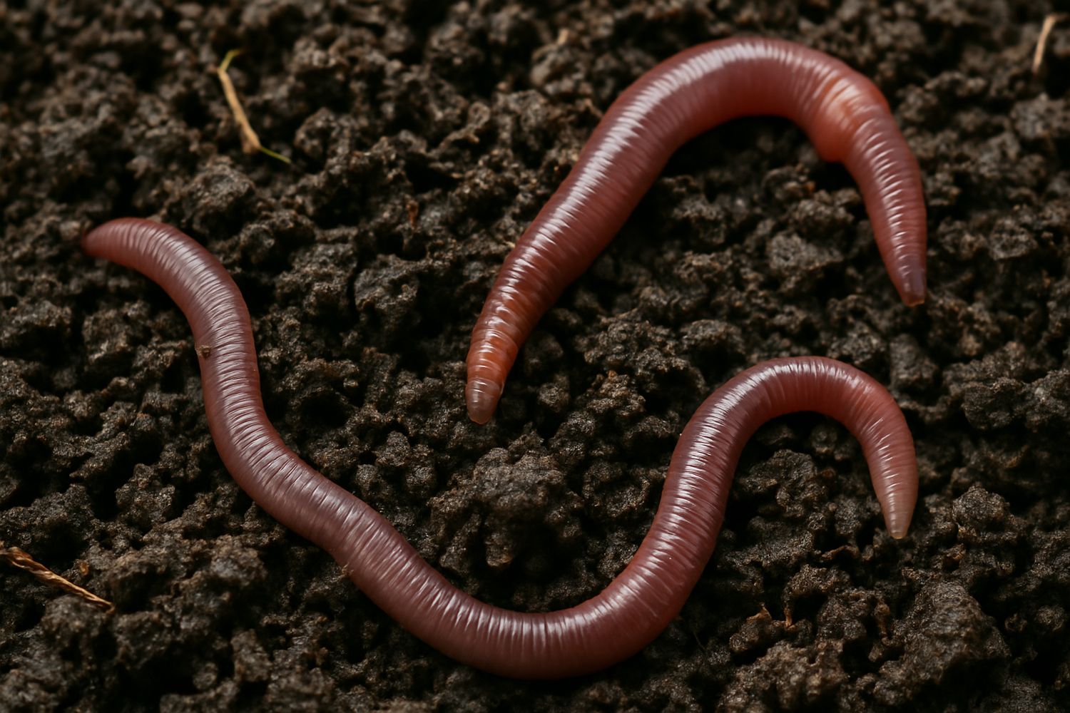 worm castings with worms in it