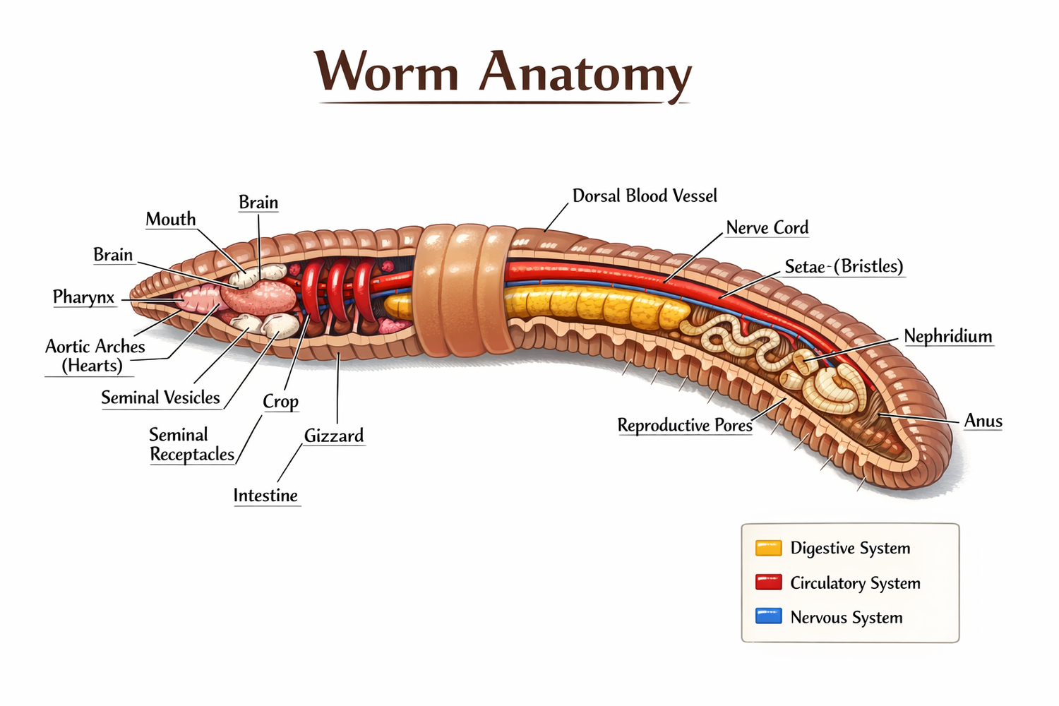 Worm Anatomy Explained: Complete Guide to All Essential Parts of a Worm