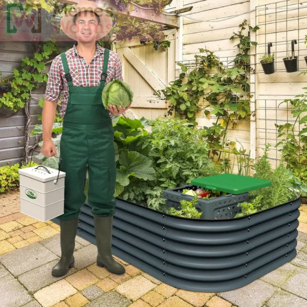 Contenedor de lombricomposta para jardín OLLE