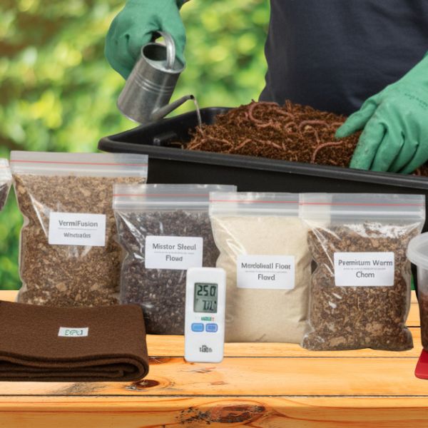 Kit de inicio para contenedor de lombrices