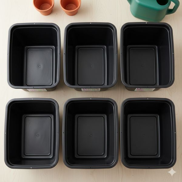 Recipientes para lombrices (juego de 5)