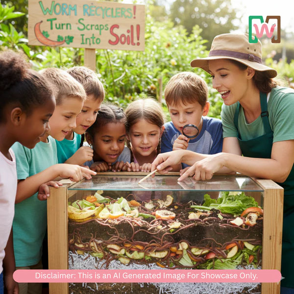 Meme's Worms Student Farming Tour