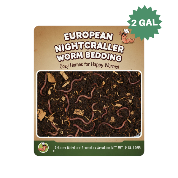 European Nightcrawler Food - Best Bedding