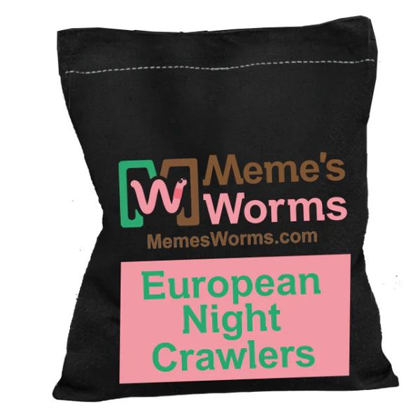 Lombrices de tierra europeas a granel (100 % puras)