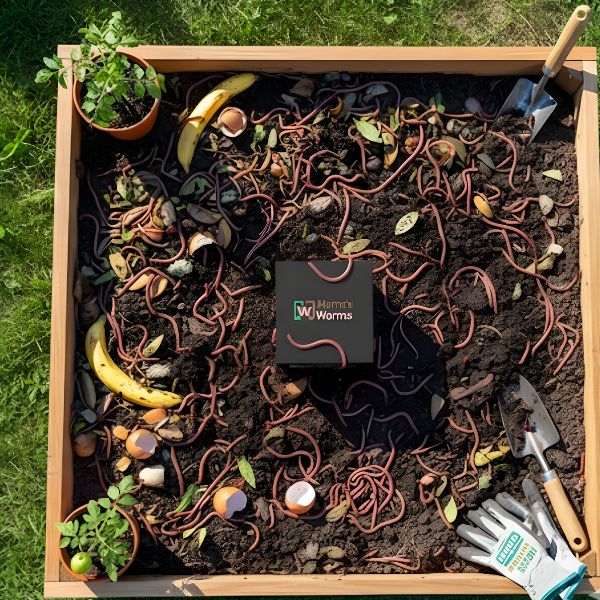Bulk: Eisenia Andrei - Red Wiggler Composting Worms For Composting