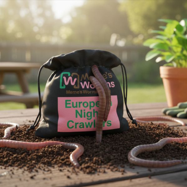 Fishing Bait - European Nightcrawlers