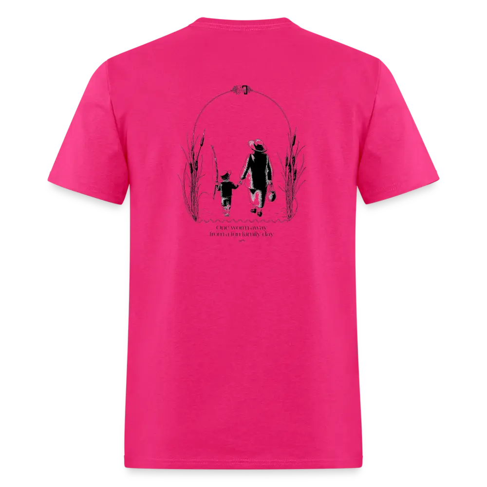 Meme's Worm Shirt - fuchsia #color_fuchsia