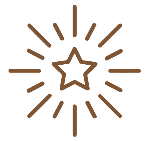 Meme's Icon Star Brown
