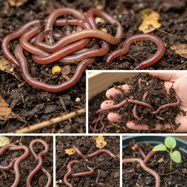 Red Wiggler Eisenia Fetida