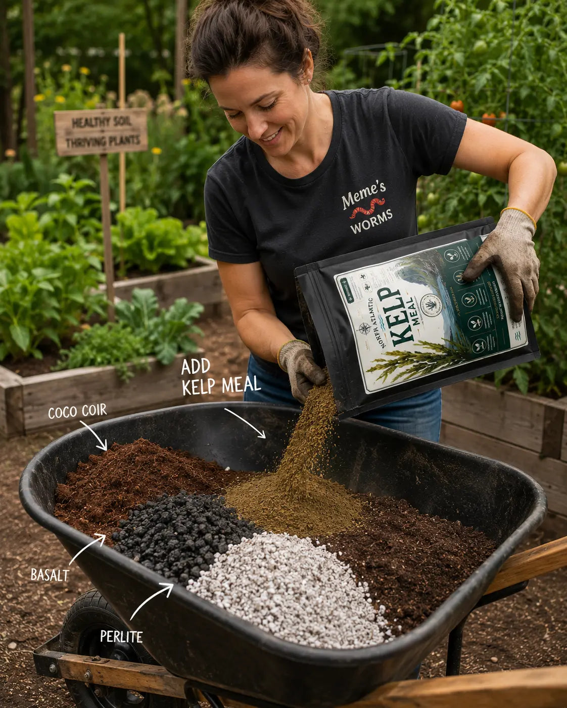 kelp meal fertilizer