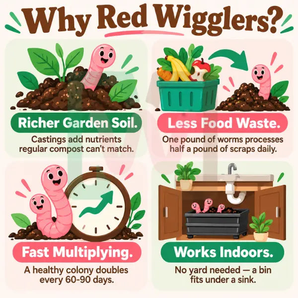 why red wigglers